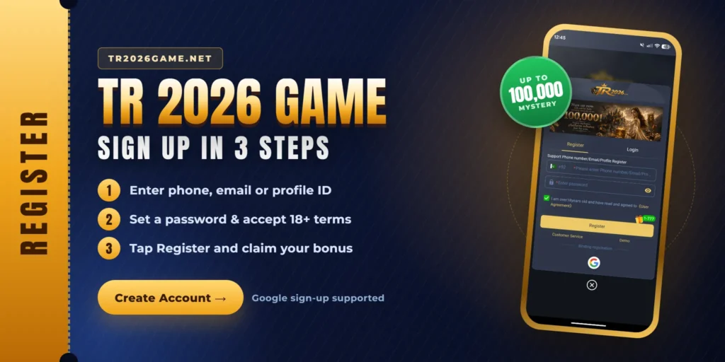 TR 2026 Game Download | Real Money Gaming in Pakistan 3 TR2026 Game registration